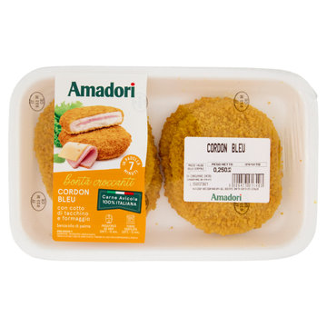 Amadori Cordon Bleu Con Cotto Di Tacchino E Formaggio 0 250 Kg amadori-cordon-bleu-con-cotto-di-tacchino-e-formaggio-0-250-kg